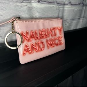 Kate Spade Pink Naughty and Nice Coun Purse